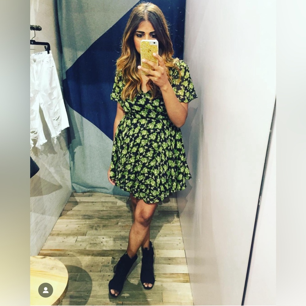 TOPSHOP floral Ditzy Dress